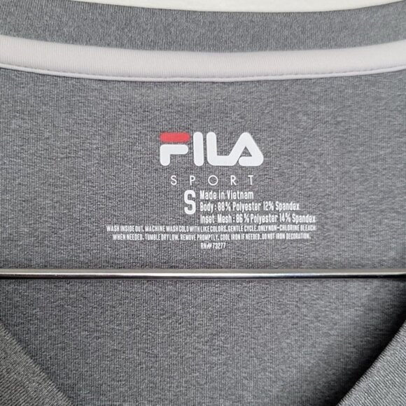 Fila Long Sleeve V-Neck Top - Picture 6 of 7